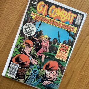 G.I. COMBAT #286 (1986) - DC COMICS JOE KUBERT COVER